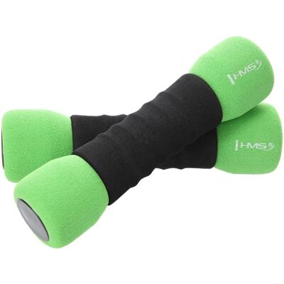 HMS CM07 1,5 kg Grüne Hanteln - Fitnessgerät HMS CM07 1,5 kg Grüne Hanteln - Fitnessgerät