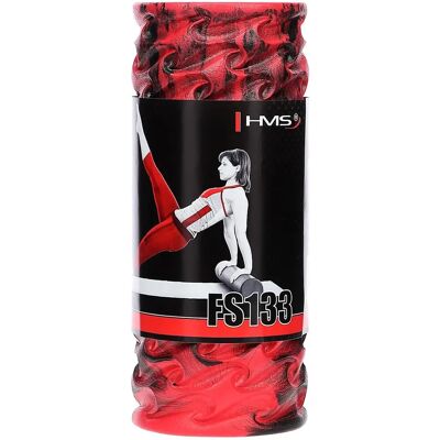 HMS FS133 Massage Roller - Rood & Zwart - 33cm - Spierherstel HMS FS133 Massage Roller - Rood & Zwart - 33cm - Spierherstel