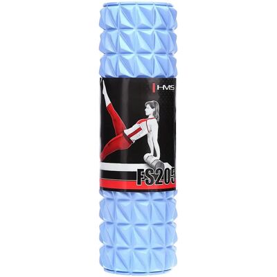 Rouleau de fitness HMS FS205 - Bleu - Récupération musculaire - Publicité Rouleau de fitness HMS FS205 - Bleu - Récupération musculaire - Publicité