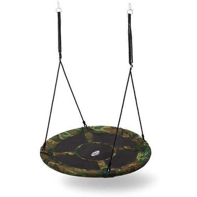 Nils Camouflage Balancelle - 150 kg - Intérieur et extérieur - Publicité Nils Camouflage Balancelle - 150 kg - Intérieur et extérieur - Publicité