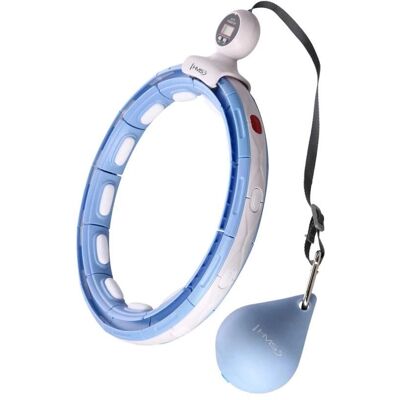 HMS HHM15 Hula Hoop mit Magnet und Gewicht - Fitnessgerät HMS HHM15 Hula Hoop mit Magnet und Gewicht - Fitnessgerät
