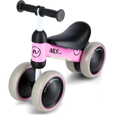 NILS FUN RB002 Pink Tasapainopyörä - Balance Bike NILS FUN RB002 Pink Tasapainopyörä - Balance Bike