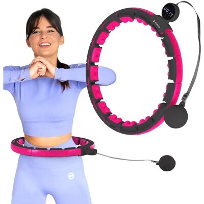 HMS Hierontahula Hoop - Säädettävä ympärysmitta - Koko kehon treeni HMS Hierontahula Hoop - Säädettävä ympärysmitta - Koko kehon treeni