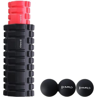 Ensemble de Massage HMS FSBM PRO 2 - Rouleaux & Balles - Publicité Ensemble de Massage HMS FSBM PRO 2 - Rouleaux & Balles - Publicité