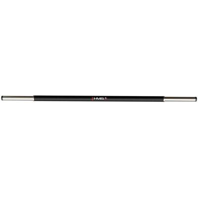 HMS GBP01 Massieve Gewichtenstang - 140 cm, 2,5 kg, Zwart HMS GBP01 Massieve Gewichtenstang - 140 cm, 2,5 kg, Zwart