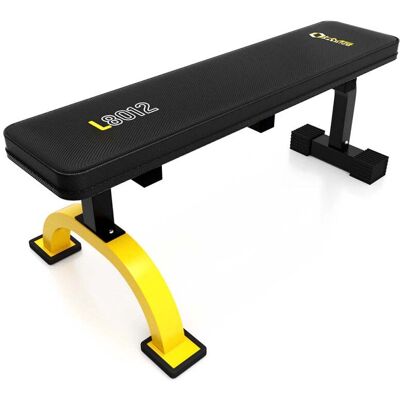 HMS Fitness L8012 Płaska ławka do ćwiczeń - Ławka treningowa HMS Fitness L8012 Płaska ławka do ćwiczeń - Ławka treningowa