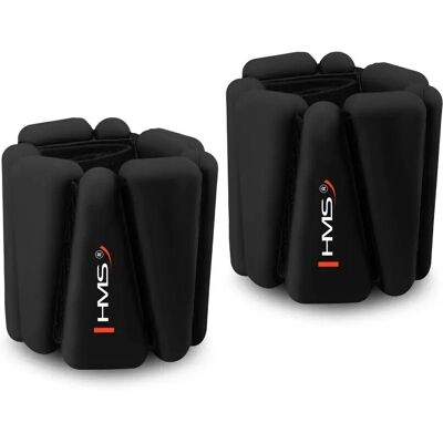 Pesetti regolabili in silicone per polsi e caviglie - HMS 1kg Pesetti regolabili in silicone per polsi e caviglie - HMS 1kg