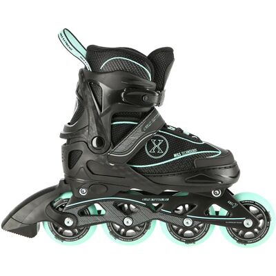 Säädettävät inline-luistimet NILS Extreme - Harrastus, kevyt, ABEC7 Säädettävät inline-luistimet NILS Extreme - Harrastus, kevyt, ABEC7
