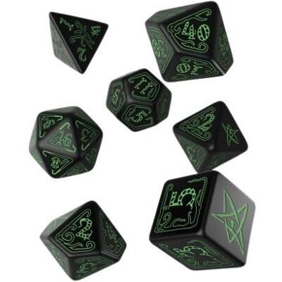 Q Workshop Call of Cthulhu Premium Dice Set - Role Playing Game Accessories Q Workshop Call of Cthulhu Premium Dice Set - Role Playing Game Accessories