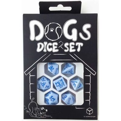 Q Workshop Dogs Max Dice Set - Role Playing Game Accessories Q Workshop Dogs Max Dice Set - Role Playing Game Accessories
