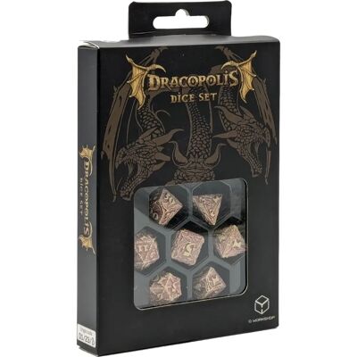 Q Workshop Dracopolis Yucatan Featherwing Dice Set - Role Playing Game Q Workshop Dracopolis Yucatan Featherwing Dice Set - Role Playing Game
