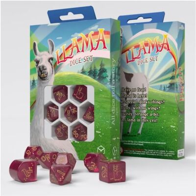 Lama Kockaszett - Puffy - Szerepjáték és miniatűr játékok - LD-RLLA05 Lama Kockaszett - Puffy - Szerepjáték és miniatűr játékok - LD-RLLA05