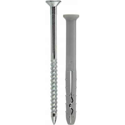 Klimas SM-06060 - Clous - 6 x 60 mm - Ensemble de 200 - Fixation robuste - Publicité Klimas SM-06060 - Clous - 6 x 60 mm - Ensemble de 200 - Fixation robuste - Publicité