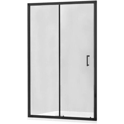 Mexen - Apia - 105x190 cm - Szkło transparentne - Czarny profil - Drzwi prysznicowe Mexen - Apia - 105x190 cm - Szkło transparentne - Czarny profil - Drzwi prysznicowe