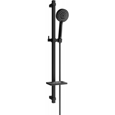 Mexen - DQ75 - Czarny - 800 mm - Zestaw prysznicowy Mexen - DQ75 - Czarny - 800 mm - Zestaw prysznicowy
