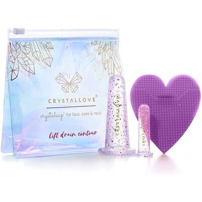 Crystallove Face & Eye Cupping Set - Facial Skincare Tools Crystallove Face & Eye Cupping Set - Facial Skincare Tools