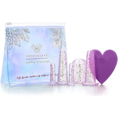 Crystallove Crystalcup Set - Face & Body Massage Tools Crystallove Crystalcup Set - Face & Body Massage Tools