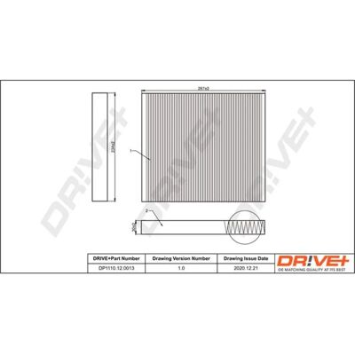Dr!ve+ Chevrolet Zafira Opel Astra Innenraumfilter - Innenraumluftfilter Dr!ve+ Chevrolet Zafira Opel Astra Innenraumfilter - Innenraumluftfilter