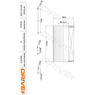 First Automotive E50312 - Ölfilter für Dodge/Infiniti First Automotive E50312 - Ölfilter für Dodge/Infiniti