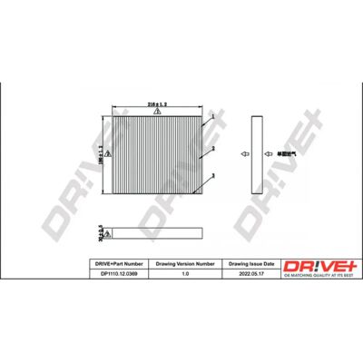 Lexus Modell DP1110.12.0369 Innenraumfilter - Innenraumfilter Lexus Modell DP1110.12.0369 Innenraumfilter - Innenraumfilter