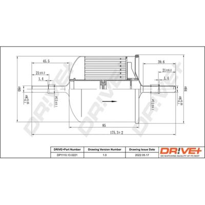 Volvo Kraftstofffilter - Leitungsfilter 175mm Höhe, 81mm Durchmesser Volvo Kraftstofffilter - Leitungsfilter 175mm Höhe, 81mm Durchmesser