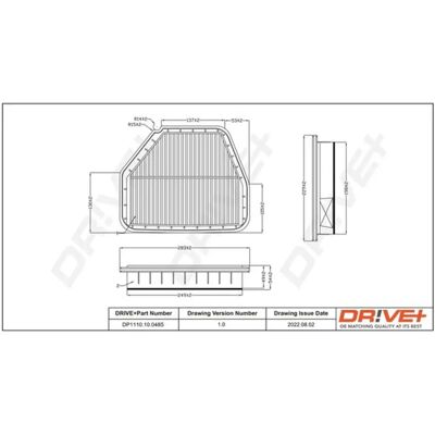 First Automotive - DFA0485 - Luftfilter für Chevrolet Captiva & Opel Antara First Automotive - DFA0485 - Luftfilter für Chevrolet Captiva & Opel Antara