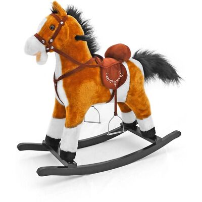 Milly Mally Mustang - Realistyczna zabawka na biegunach konia Milly Mally Mustang - Realistyczna zabawka na biegunach konia