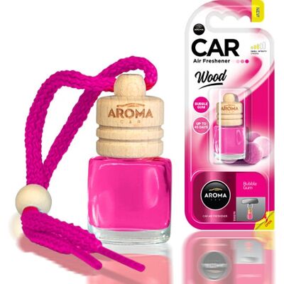 Aroma Car WOOD Bubble Gum Flytande Luftfräschare - Bil Aroma Car WOOD Bubble Gum Flytande Luftfräschare - Bil