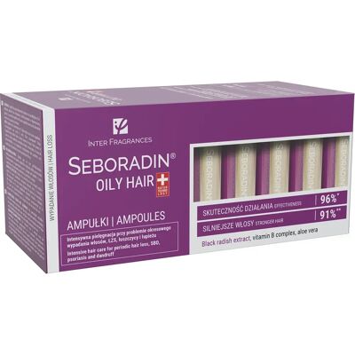 Seboradin Oily Hair Serum Ampoules - 14x5,5ml - Haartyp Serum Seboradin Oily Hair Serum Ampoules - 14x5,5ml - Haartyp Serum