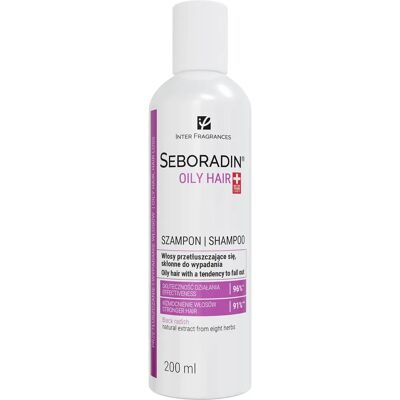 Seboradin - Shampooing pour cheveux gras et chute - 200ml - Publicité Seboradin - Shampooing pour cheveux gras et chute - 200ml - Publicité