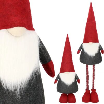 Świąteczny Gnom Springos - Regulowana wysokość 60-90cm - Dekoracja świąteczna Świąteczny Gnom Springos - Regulowana wysokość 60-90cm - Dekoracja świąteczna