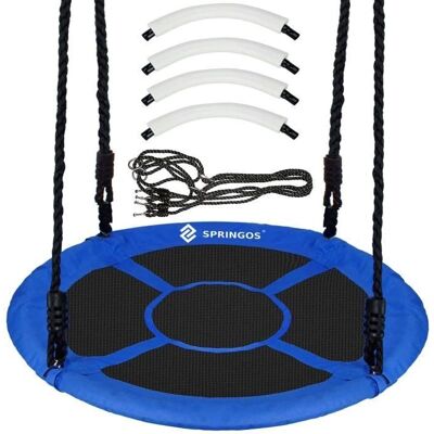Balancoire de Jardin Springos - Diamètre 110cm - Enfants et Adultes Balancoire de Jardin Springos - Diamètre 110cm - Enfants et Adultes