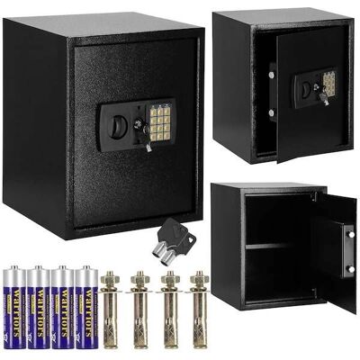 Springos Tresor mit Elektronikschloss - 41x34.5x29cm - Schwarz Springos Tresor mit Elektronikschloss - 41x34.5x29cm - Schwarz