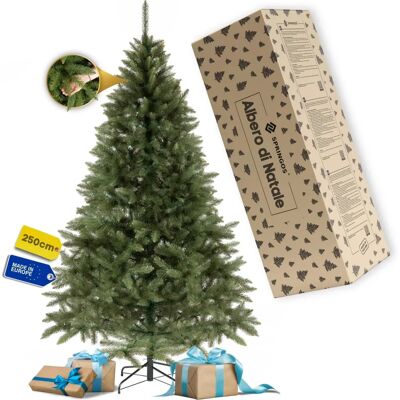 Sapin de Noël Artificiel Springos 250cm - Dense & Réaliste - Publicité Sapin de Noël Artificiel Springos 250cm - Dense & Réaliste - Publicité