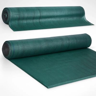 Springos Grünes Schattennetz - 1,5x10m, UV-beständig, 90% Schatten Springos Grünes Schattennetz - 1,5x10m, UV-beständig, 90% Schatten