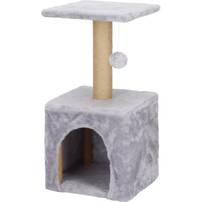 SPRINGOS Albero per Gatti con Casa e Giocattolo - 62cm SPRINGOS Albero per Gatti con Casa e Giocattolo - 62cm