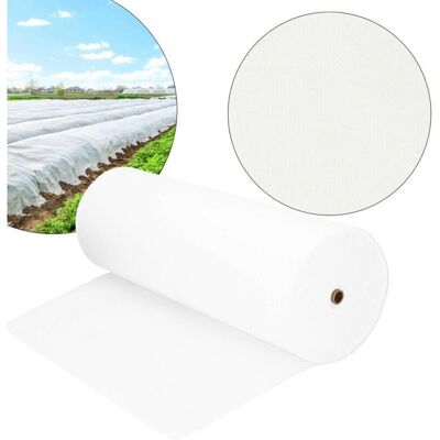 Springos 70gsm Bílá zahradní textilie - Zahradní textilie Springos 70gsm Bílá zahradní textilie - Zahradní textilie