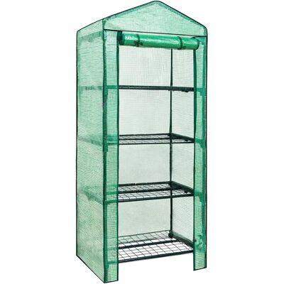 Springos - GT0008 - 160x70x50 - 4-poličky - zahradní skleník Springos - GT0008 - 160x70x50 - 4-poličky - zahradní skleník