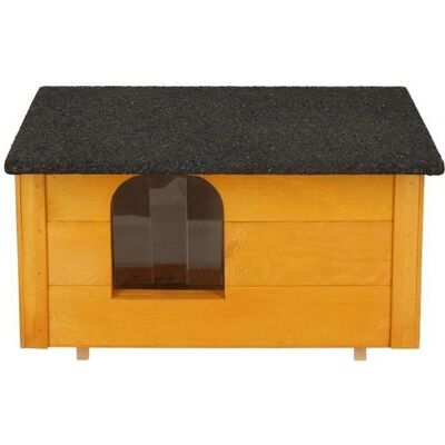 Maison en bois pour animaux Springos - Isolée, Résistante aux intempéries, Compacte Maison en bois pour animaux Springos - Isolée, Résistante aux intempéries, Compacte