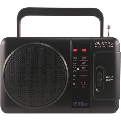 ELTRA TOLA 3 Tragbares Analogradio - Radioempfänger ELTRA TOLA 3 Tragbares Analogradio - Radioempfänger
