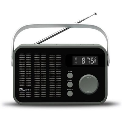 Eltra Przenośne radio Model 261 - Cyfrowe strojenie - Czarny Eltra Przenośne radio Model 261 - Cyfrowe strojenie - Czarny