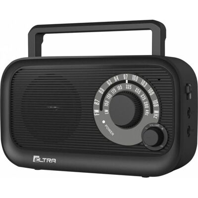 ELTA HANIA Schwarz - Radio mit FM, LW, AUX, Teleskopantenne ELTA HANIA Schwarz - Radio mit FM, LW, AUX, Teleskopantenne
