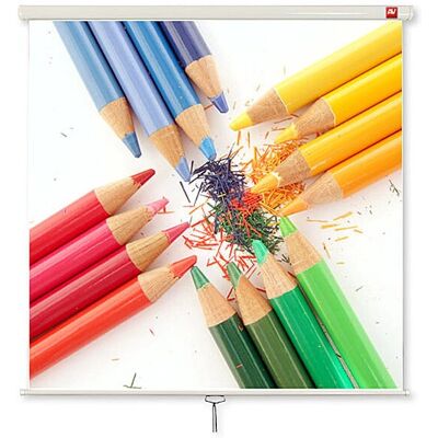 Avtek Wand 200 Projektionsschirm - Wandmontage 16:10 Avtek Wand 200 Projektionsschirm - Wandmontage 16:10