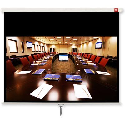 Avtek Cinema 240 Weiße Matte Leinwand - 16:9 Avtek Cinema 240 Weiße Matte Leinwand - 16:9