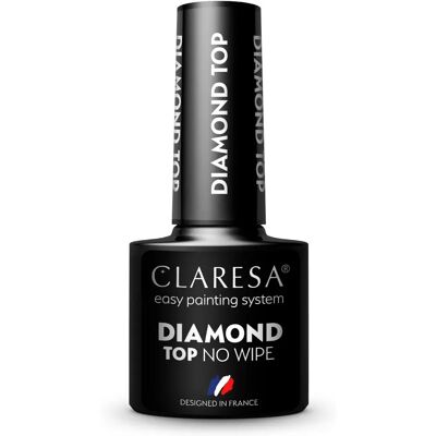 Claresa Top Diamond No Wipe - Hochglanz-Decklack für Nägel Claresa Top Diamond No Wipe - Hochglanz-Decklack für Nägel