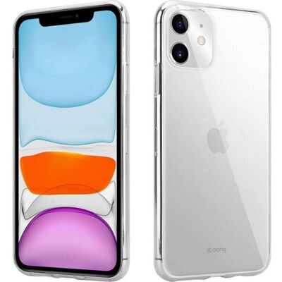 Crong Crystal Slim Hülle - Transparentes Case für iPhone 11 Crong Crystal Slim Hülle - Transparentes Case für iPhone 11
