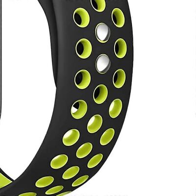 Pricenet Crong Duo Sport - Bracelet pour Apple Watch - Noir / Lime - Publicité Pricenet Crong Duo Sport - Bracelet pour Apple Watch - Noir / Lime - Publicité