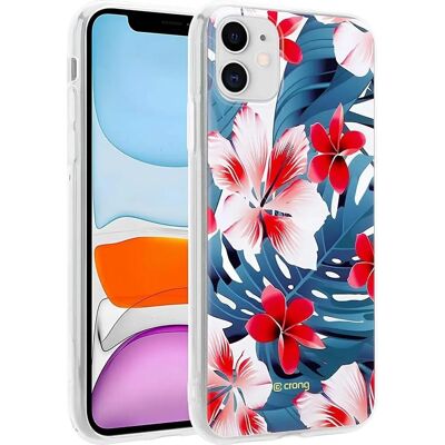 Crong Flower Case für iPhone 11 - Blumenmuster Crong Flower Case für iPhone 11 - Blumenmuster
