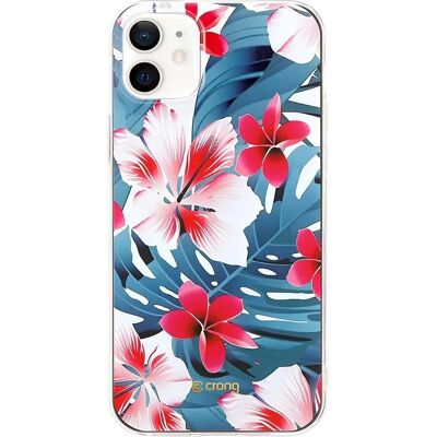 Crong Blume Case für iPhone 12 Mini - Muster 03 - Handyhülle Crong Blume Case für iPhone 12 Mini - Muster 03 - Handyhülle