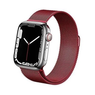 Bracelet Crong CRG-40MST-RED en acier inoxydable pour Apple Watch - Accessoires connectés - Publicité Bracelet Crong CRG-40MST-RED en acier inoxydable pour Apple Watch - Accessoires connectés - Publicité